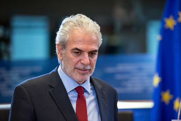 Christos Stylianides at a hearing at the European Parliament September 30, 2014, (licensed under CC BY-NC-ND 2.0)