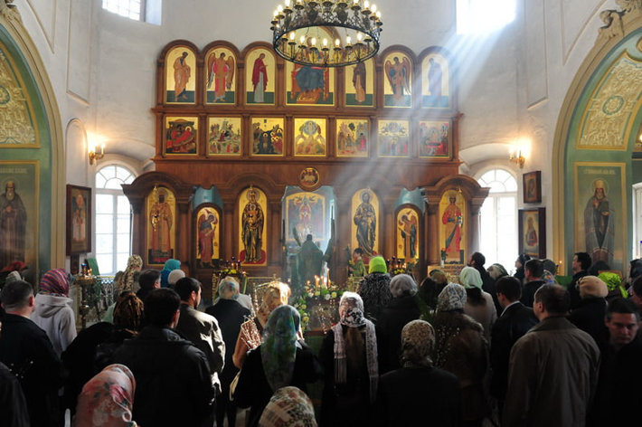Russian Orthodox worship